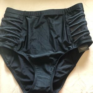 Torrid - Black bathing suit bottoms - Size 00
